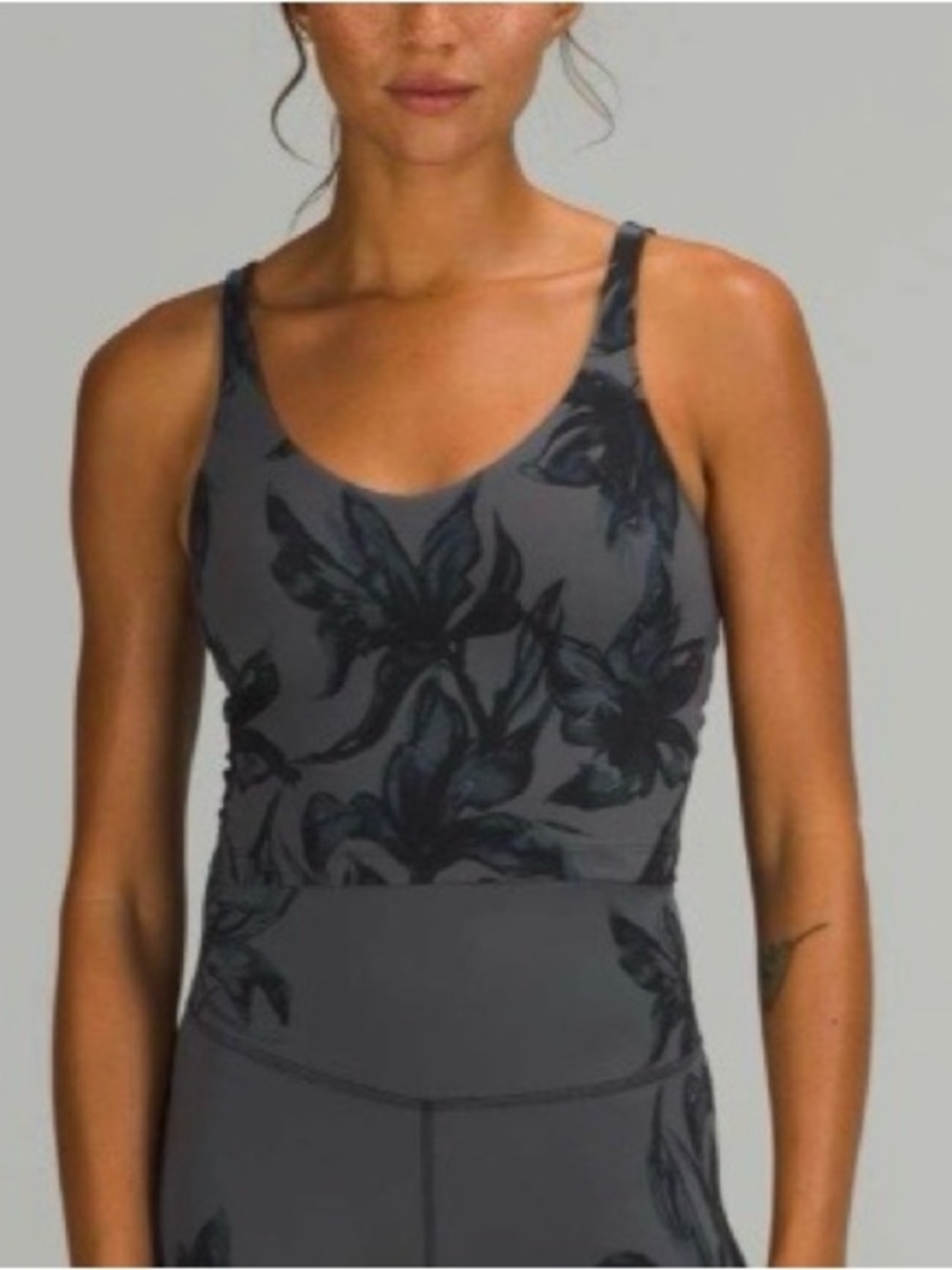 Lululemon Align Tank Top Botanical Bloom Anchor Multi 4
